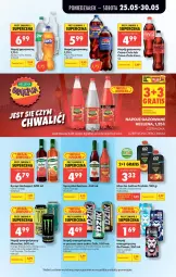 Gazetka promocyjna Biedronka - Od Poniedziałku - Gazetka - ważna od 30.05 do 30.05.2026 - strona 53 - produkty: Mus, Napój energetyczny, Coca-Cola, Pepsi, Hellena, Napój gazowany, Syrop, Sprite, Mango, Napój, Herbapol, Full Throttle