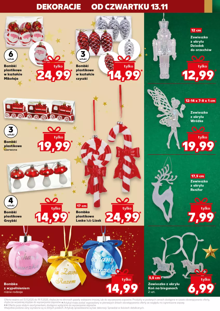 Gazetka promocyjna Kaufland - Kaufland - ważna 13.11 do 19.11.2025 - strona 27 - produkty: Bombki, Renifer