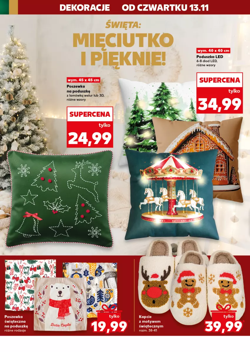 Gazetka promocyjna Kaufland - Kaufland - ważna 13.11 do 19.11.2025 - strona 40 - produkty: Poduszka, Poszewka
