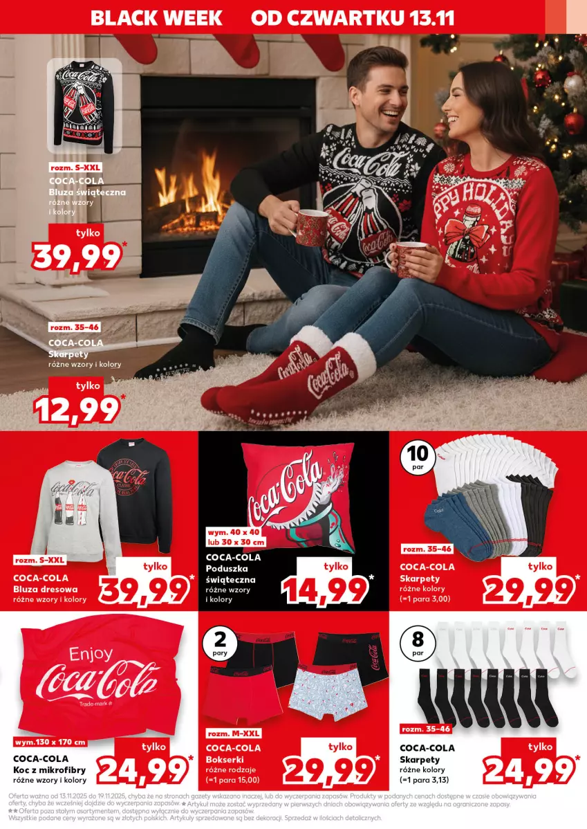 Gazetka promocyjna Kaufland - Kaufland - ważna 13.11 do 19.11.2025 - strona 5 - produkty: Coca-Cola, Karp, Koc, Poduszka