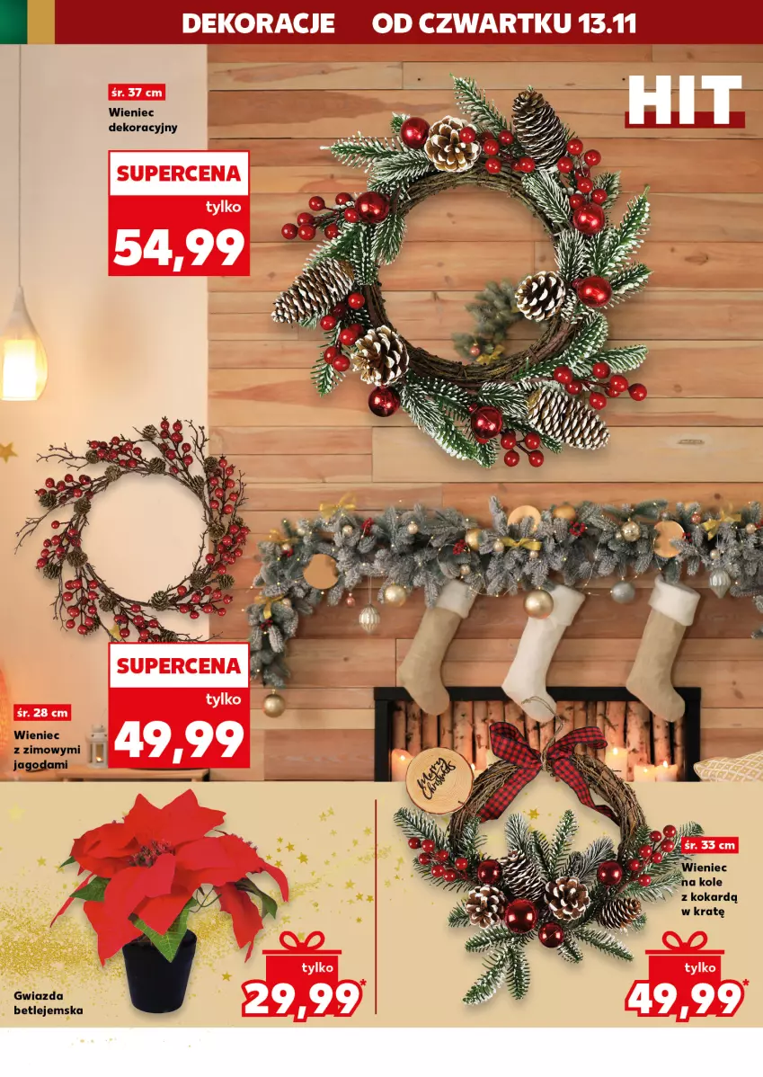 Gazetka promocyjna Kaufland - Kaufland - ważna 13.11 do 19.11.2025 - strona 52 - produkty: Gwiazda, Wieniec