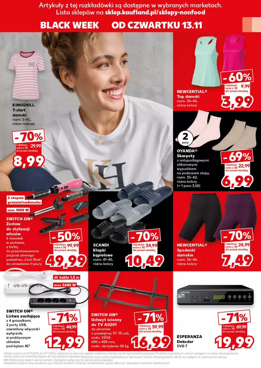Gazetka promocyjna Kaufland - Kaufland - ważna 13.11 do 19.11.2025 - strona 9 - produkty: Karp, Listwa, Por, T-shirt, Top