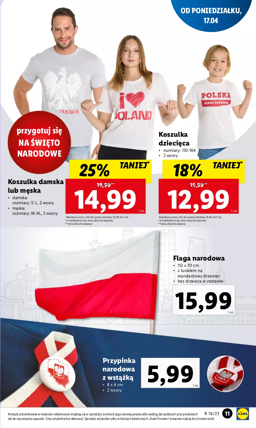 Gazetka promocyjna Lidl - GAZETKA - ważna 17.04 do 22.04.2023 - strona 13 - produkty: Dzieci, Inka, Kosz, Koszulka, Tunel