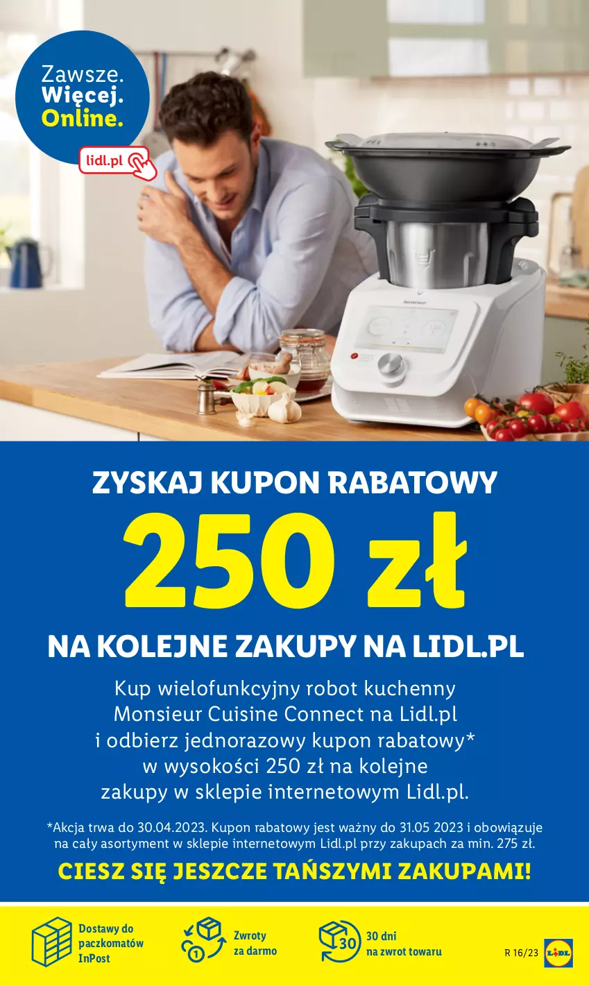 Gazetka promocyjna Lidl - GAZETKA - ważna 17.04 do 22.04.2023 - strona 22 - produkty: Olej, Robot, Sok