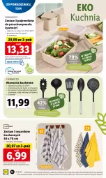 Gazetka promocyjna Lidl - GAZETKA - Gazetka - ważna od 22.04 do 22.04.2023 - strona 16 - produkty: Por, Kuchnia, Pojemnik, Ręcznik, Spaghetti