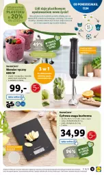 Gazetka promocyjna Lidl - GAZETKA - Gazetka - ważna od 22.04 do 22.04.2023 - strona 17 - produkty: Top, Sok, Pur, Blender ręczny, Blender, Trzepaczka, Waga