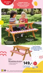 Gazetka promocyjna Lidl - GAZETKA - Gazetka - ważna od 22.04 do 22.04.2023 - strona 42 - produkty: Piec, Sok, Lemoniada, Stół, Dzieci