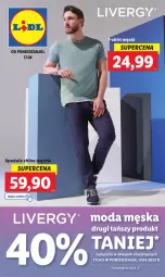 Gazetka promocyjna Lidl - GAZETKA - Gazetka - ważna od 22.04 do 22.04.2023 - strona 57 - produkty: T-shirt, Moda, Spodnie