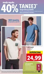 Gazetka promocyjna Lidl - GAZETKA - Gazetka - ważna od 22.04 do 22.04.2023 - strona 7 - produkty: Sok, T-shirt, Moda