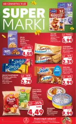 Gazetka promocyjna Kaufland - OFERTA TYGODNIA - Gazetka - ważna od 06.04 do 06.04.2022 - strona 12 - produkty: Goplana, Piec, Ciastka, Jutrzenka, Jeżyki, Chipsy, Wafle, LANA, Delicje, Jacobs, Gala, Biszkopty, Milka, Babeczki, Fa
