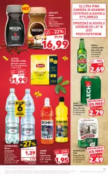 Gazetka promocyjna Kaufland - OFERTA TYGODNIA - Gazetka - ważna od 06.04 do 06.04.2022 - strona 13 - produkty: Piwa, Piwo, Nescafé, Kawa rozpuszczalna, Gra, Namysłów, Kawa, Herbata czarna, Lack, Perła, Lipton, Napój izotoniczny, Oshee, Woda mineralna, Woda, Herbata, Napój, Cisowianka, Lech Premium