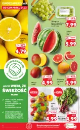 Gazetka promocyjna Kaufland - OFERTA TYGODNIA - Gazetka - ważna od 06.04 do 06.04.2022 - strona 14 - produkty: Piec, Warzywa, Inka, Cytryny, Winogrona, Danio, Owoce, Arbuz, Wino, Grunt, Mango, Jabłka, Grejpfrut