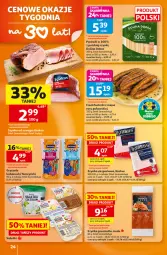 Gazetka promocyjna Auchan - 30 Lat Hipermarket - Gazetka - ważna od 02.09 do 02.09.2026 - strona 24 - produkty: Sałatka, Krakus, Por, Gry, Parówki, Prosciutto, Sałat, Szynka, Tarczyński, Sport, Frankfurterki, Kabanos