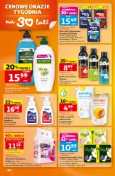 Gazetka promocyjna Auchan - 30 Lat Hipermarket - Gazetka - ważna od 02.09 do 02.09.2026 - strona 36 - produkty: Puma, Mydło w płynie, Naturell, Palmolive, Pianka do golenia, Chusteczki, Podpaski, Gillette, Mydło, Naturella