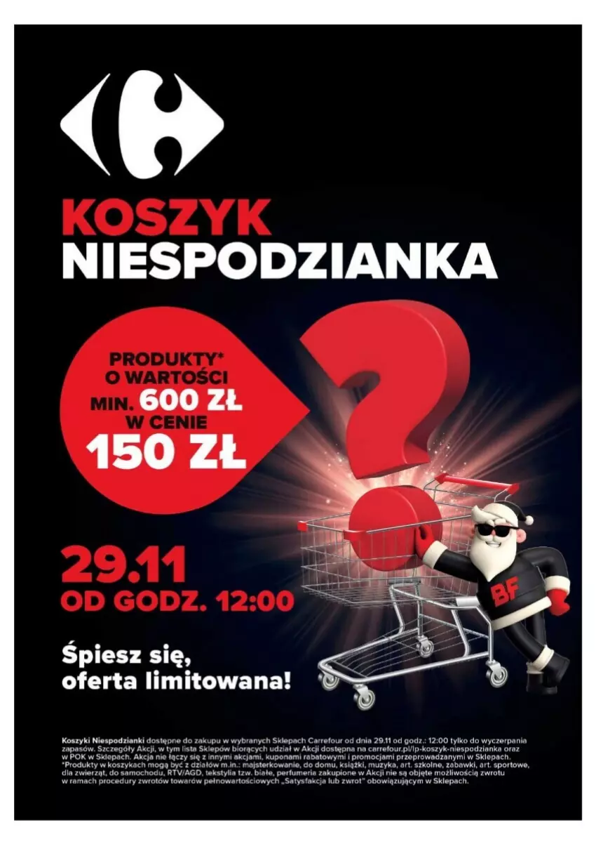 Gazetka promocyjna Carrefour - ważna 25.11 do 30.11.2024 - strona 37 - produkty: Fa, Kosz, Perfum, Por, Rama, Sport