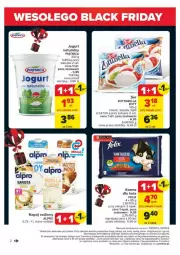 Gazetka promocyjna Carrefour - Gazetka - ważna od 30.11 do 30.11.2024 - strona 12 - produkty: Jogurt naturalny, Ser, Piątnica, Zott, Jogurt, Zottarella, Napój roślinny, Bazyl, Felix, Bazylia, Alpro, Napój