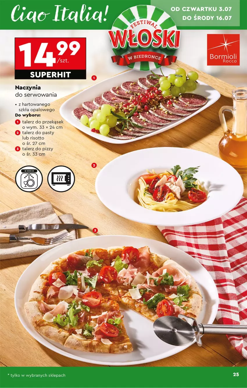 Gazetka promocyjna Biedronka - Okazje Tygodnia - ważna 30.06 do 12.07.2025 - strona 27 - produkty: Ser, Talerz
