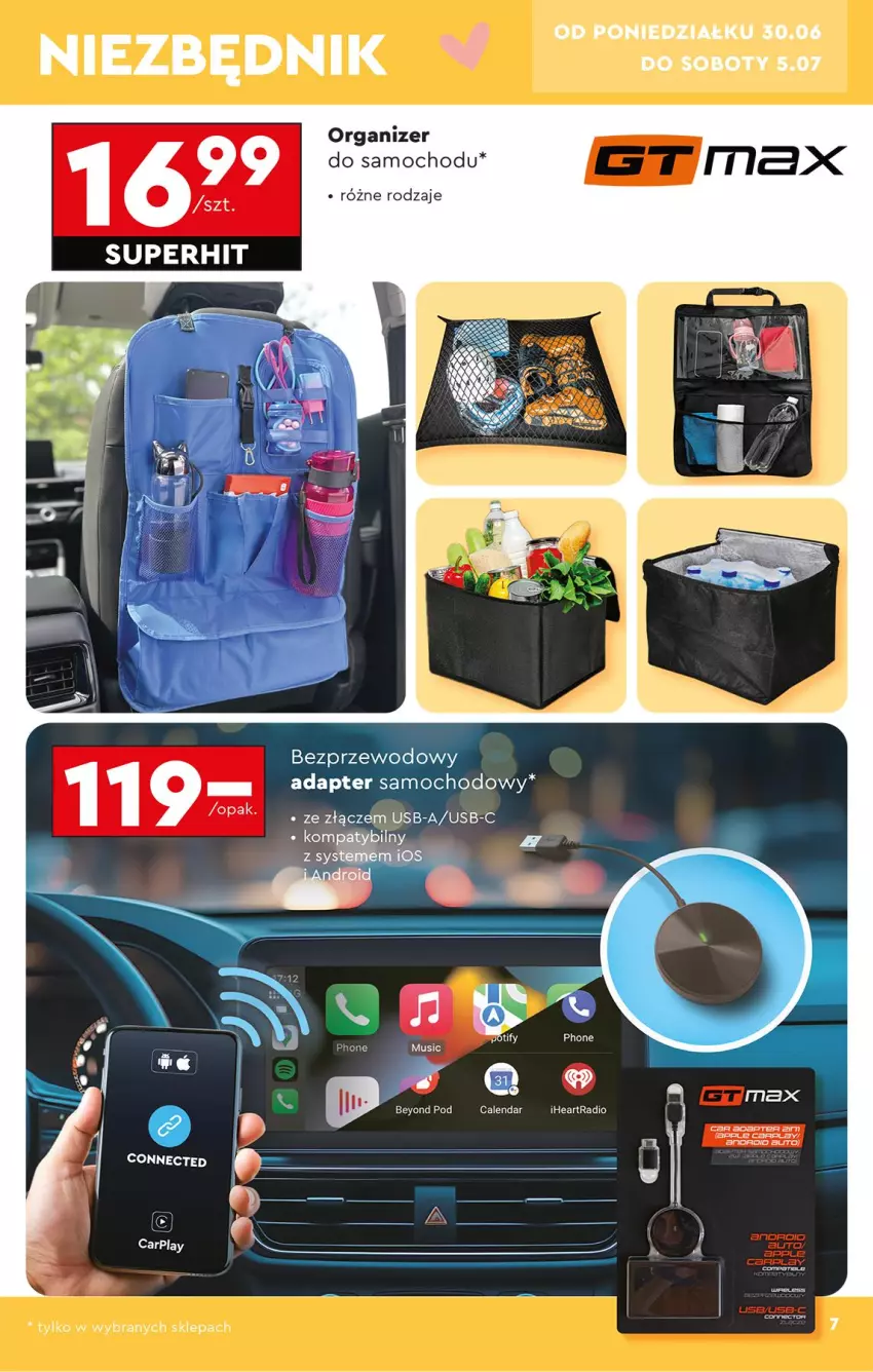 Gazetka promocyjna Biedronka - Okazje Tygodnia - ważna 30.06 do 12.07.2025 - strona 9 - produkty: Organizer
