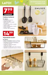 Gazetka promocyjna Biedronka - Okazje Tygodnia - Gazetka - ważna od 12.07 do 12.07.2025 - strona 17 - produkty: Przybory kuchenne, Top, Tłuczek, Stojak, Organizer, Kosz, Pojemnik, Otwieracz, Półka, Wyciskarka, Cedzak