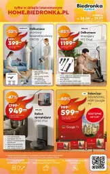 Gazetka promocyjna Biedronka - Okazje Tygodnia - Gazetka - ważna od 12.07 do 12.07.2025 - strona 37 - produkty: Robot sprzątający, Odkurzacz, Mop, Szczotka, Kamera, Robot, Monitor, Telewizor, Sprzątanie, Akumulator