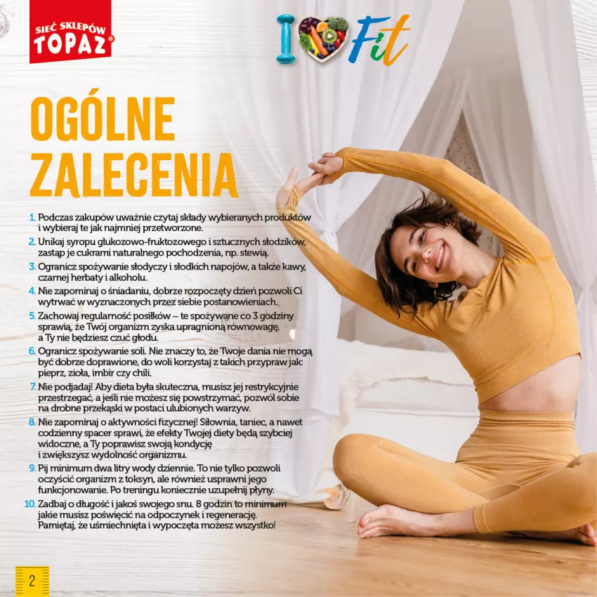 Gazetka promocyjna Topaz - Gazetka - ważna 25.01 do 18.02.2024 - strona 2 - produkty: Acer, Gra, Imbir, Mięta, Mus, Pieprz, Syrop, Top