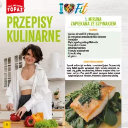 Gazetka promocyjna Topaz - Gazetka - Gazetka - ważna od 18.02 do 18.02.2024 - strona 26 - produkty: Piec, Sok, Sól, Ryż, Mus, Jogurt, Miruna, Cytryny, Mlekovita, Sałat, Pieprz, Gałka, Szpinak, Mleko