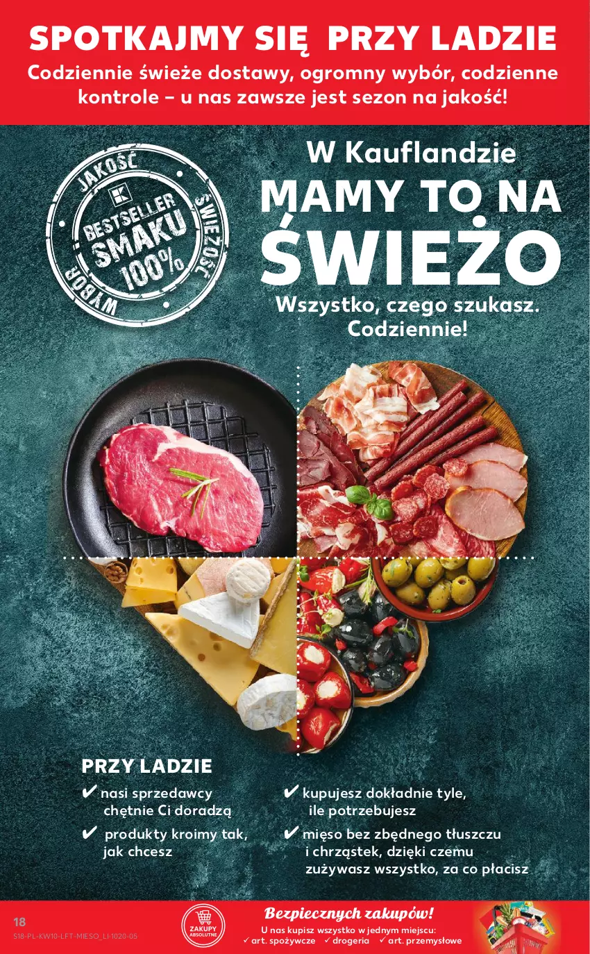 Gazetka promocyjna Kaufland - OFERTA TYGODNIA - ważna 11.03 do 17.03.2021 - strona 18 - produkty: Mięso, Piec, Sprzedawcy, Stek