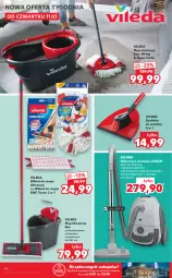 Gazetka promocyjna Kaufland - OFERTA TYGODNIA - Gazetka - ważna od 17.03 do 17.03.2021 - strona 44 - produkty: Piec, Teleskop, Odkurzacz, Mop, Rama, Szczotka, Tera, Vileda, Wkład do mopa, Zelmer, Szufelka