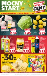 Gazetka promocyjna Kaufland - OFERTA TYGODNIA - Gazetka - ważna od 17.03 do 17.03.2021 - strona 56 - produkty: Kurczak, Majonez, Ser, Pur, 7up, Do mycia naczyń, Sałata lodowa, Winiary, Cytryny, Mirinda, Płyn do mycia naczyń, Sałat, Pepsi, Napój gazowany, Płyn do mycia, Waga, Napój