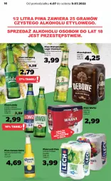 Gazetka promocyjna Netto - Artykuły spożywcze - Gazetka - ważna od 09.07 do 09.07.2022 - strona 16 - produkty: Piwa, Piwo, Gra, Warka, Carlsberg, Corona Extra