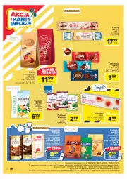 Gazetka promocyjna Carrefour - Gazetka Carrefour - Gazetka - ważna od 20.05 do 20.05.2023 - strona 12 - produkty: Gin, Cukier, Praliny, Lindor, Wawel, Tarta, LANA, Czekolada, Ferrero, Aksam, Cukierki, Lindt