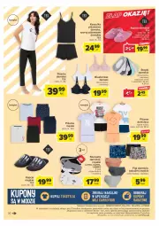 Gazetka promocyjna Carrefour - Gazetka Carrefour - Gazetka - ważna od 20.05 do 20.05.2023 - strona 30 - produkty: Top, Ser, Kapcie, Szorty, Biustonosz, Karp, Kosz, Koszulka, Dzieci, Figi, Bokserki, Piżama
