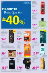 Gazetka promocyjna Hebe - Gazetka - Gazetka - ważna od 18.06 do 18.06.2026 - strona 4 - produkty: Woda perfumowana, Krem do twarzy, Noż, Nożyczki, Old Spice, Perfum, Szczotka, Karl Lagerfeld, Dega, Paco Rabanne, Lion, Fusion, L’Oréal, Szynka, Woda toaletowa, Mars, Dermika, Szampon, Gillette, Maszynka, Maszynka do golenia, Woda, Mach3