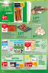 Gazetka promocyjna Auchan - Gazetka Wielkie majowe odkrycia cenowe Moje Auchan - Gazetka - ważna od 02.05 do 02.05.2023 - strona 2 - produkty: Mozzarella, Piec, Kurczak, Gin, O nas, Activia, Sałat, Margaryna, Kaszanka, Grill, Kasza