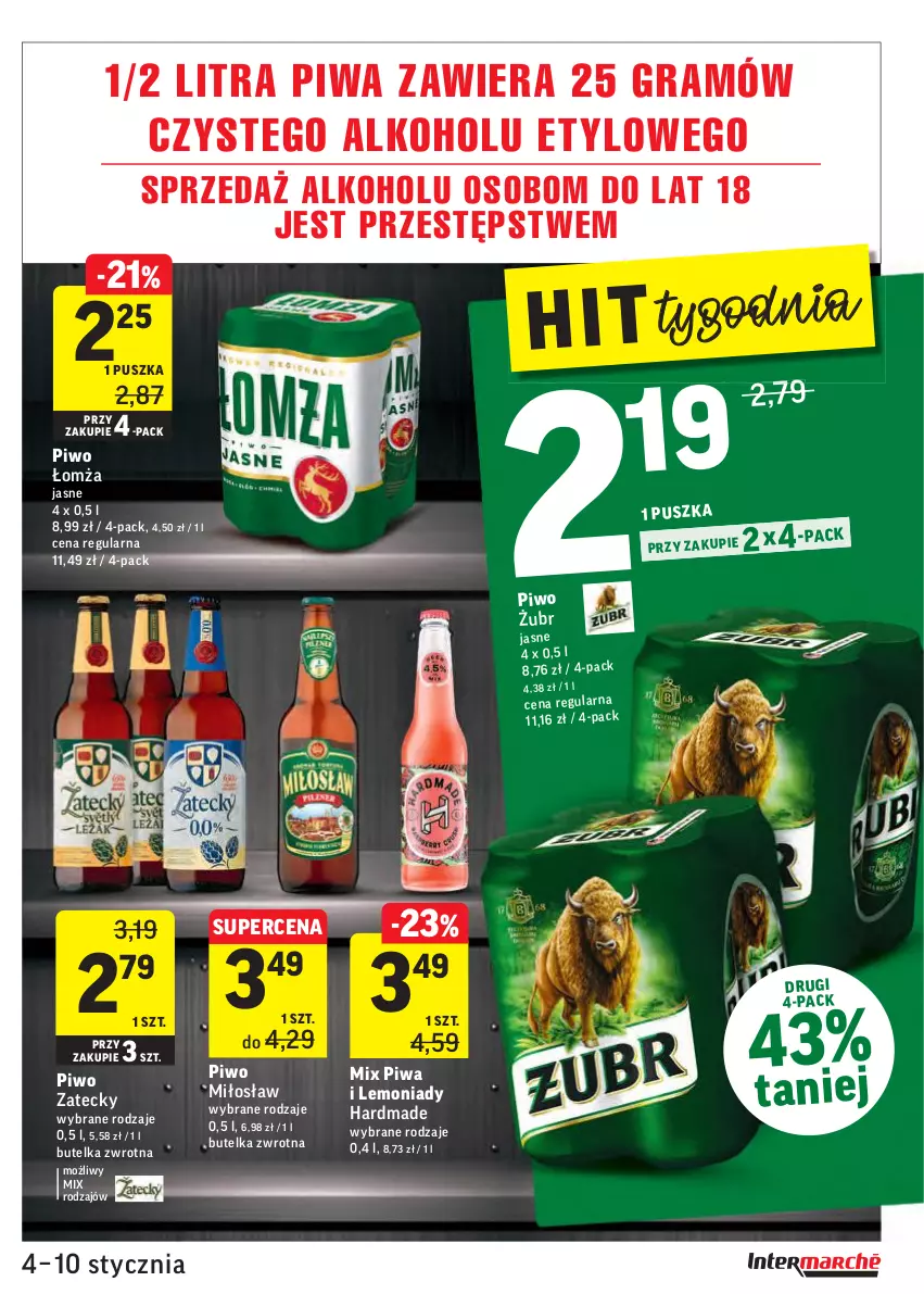 Gazetka promocyjna Intermarche - 4 Stycznia - ważna 04.01 do 10.01.2022 - strona 25 - produkty: Gra, Piwa, Piwo