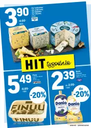 Gazetka promocyjna Intermarche - 4 Stycznia - Gazetka - ważna od 10.01 do 10.01.2022 - strona 14 - produkty: Ser, Danone, Danio, Finuu