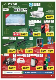 Gazetka promocyjna Carrefour - Gazetka Carrefour - Gazetka - ważna od 24.12 do 24.12.2022 - strona 31 - produkty: Piec, Odkurzacz, Top, Acer, Remington, Głośnik, Czajnik, Szczoteczka do zębów, Prostownica do włosów, Golarka, Głośnik bluetooth, Urządzenie wielofunkcyjne, Suszarka, Telewizor, Braun, Smartfon, Szczoteczka, HP