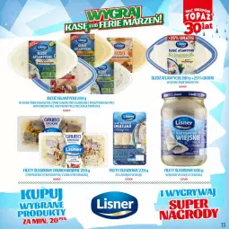 Gazetka promocyjna Topaz - Gazetka - Gazetka - ważna od 14.01 do 14.01.2024 - strona 13 - produkty: Piec, Sos, Mus, Gry, Gra, Matjas, Pieprz, Olej, Lisner