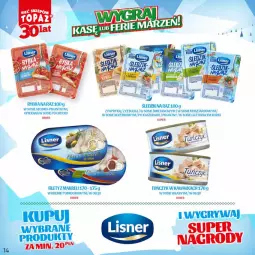 Gazetka promocyjna Topaz - Gazetka - Gazetka - ważna od 14.01 do 14.01.2024 - strona 14 - produkty: Sos, Mus, Kawa, Tuńczyk, Olej, Lisner