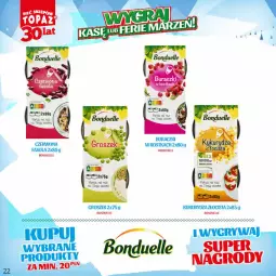Gazetka promocyjna Topaz - Gazetka - Gazetka - ważna od 14.01 do 14.01.2024 - strona 22 - produkty: Buraczki, Por, Bonduelle, Sałat, Fasola, Kukurydza, Fa