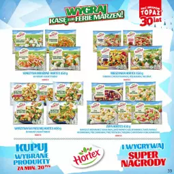 Gazetka promocyjna Topaz - Gazetka - Gazetka - ważna od 14.01 do 14.01.2024 - strona 39 - produkty: Piec, Kalafior, Warzywa, Ser, Zupa, Hortex, Fa