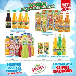 Gazetka promocyjna Topaz - Gazetka - Gazetka - ważna od 14.01 do 14.01.2024 - strona 41 - produkty: Sok, Por, Gry, Inka, Leon, Napój, Hortex