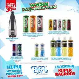Gazetka promocyjna Topaz - Gazetka - Gazetka - ważna od 14.01 do 14.01.2024 - strona 42 - produkty: Sok, Gin, Gry, Napój energetyczny, Lack, Mango, Napój, Magnez