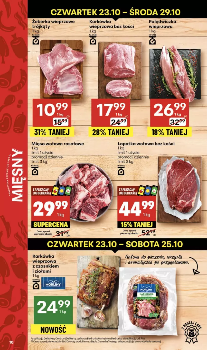 Gazetka promocyjna Delikatesy Centrum - Franczyza DC43 Czwartek - ważna 23.10 do 29.10.2025 - strona 10 - produkty: Piec, Rum