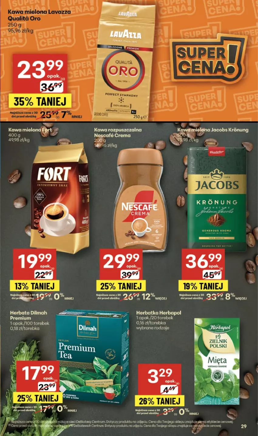 Gazetka promocyjna Delikatesy Centrum - Franczyza DC43 Czwartek - ważna 23.10 do 29.10.2025 - strona 29 - produkty: Jacobs, Kawa, Kawa rozpuszczalna, Rum