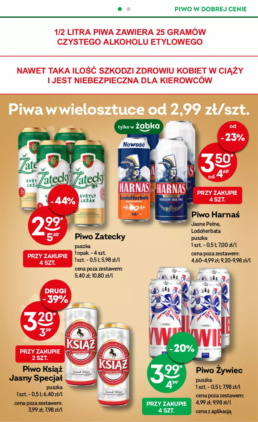 Gazetka promocyjna Żabka - ważna 22.11 do 05.12.2023 - strona 20 - produkty: Gra, Harnaś, Herbata, Piec, Piwa, Piwo