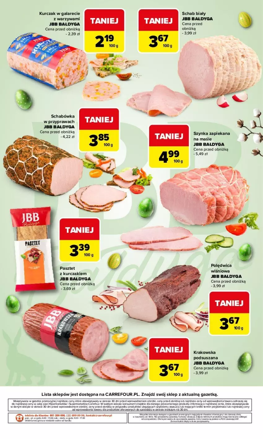 Gazetka promocyjna Carrefour - Gazetka Pełnia smaku w każdym plasterku - ważna 30.03 do 12.04.2026 - strona 2 - produkty: Gala, Kurczak, Pasztet, Polędwica, Warzywa