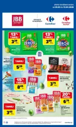 Gazetka promocyjna Carrefour - Gazetka Pełnia smaku w każdym plasterku - Gazetka - ważna od 12.04 do 12.04.2026 - strona 1 - produkty: Parówki, Parówki z szynki, Kiełbaski białe, Kiełbasa biała, Kiełbasa