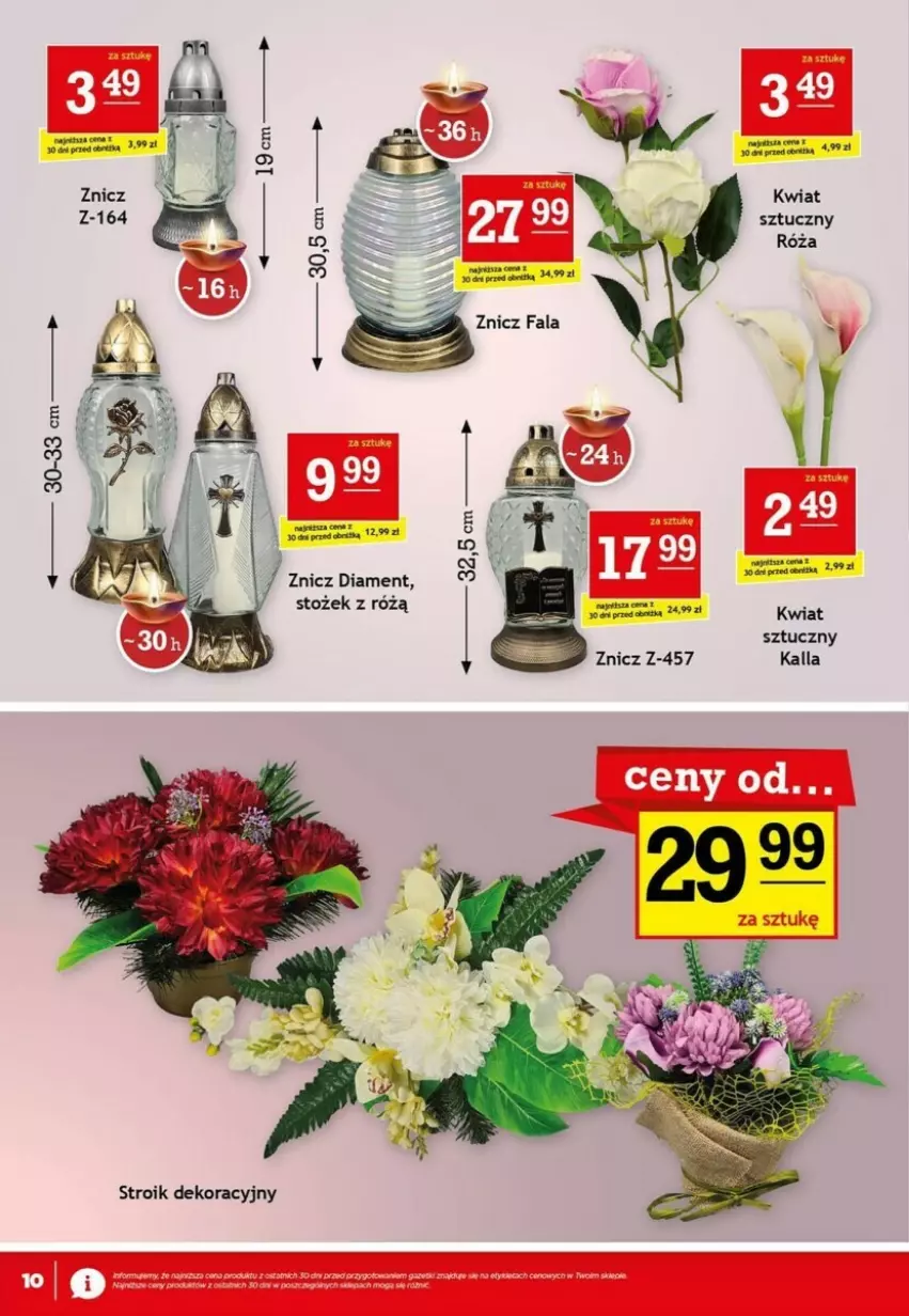 Gazetka promocyjna Gram market - ważna 04.10 do 10.10.2023 - strona 2 - produkty: Róża, Znicz