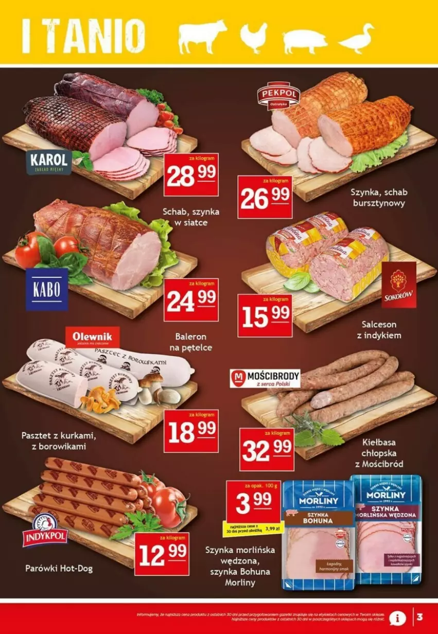 Gazetka promocyjna Gram market - ważna 04.10 do 10.10.2023 - strona 7 - produkty: Sok, Szynka